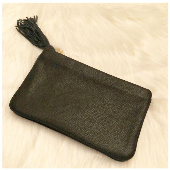 New Ann Taylor Green Leather Crossbody Bag - Picture 2 of 8